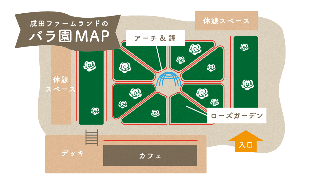 バラ園MAP